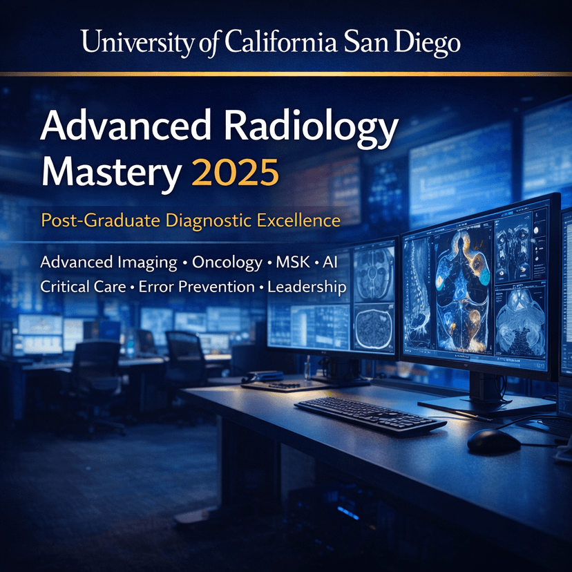 2025 UC San Diego Presents: Post-Graduate Radiology Course