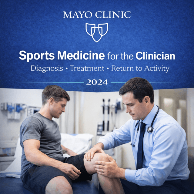Mayo Clinic Sports Medicine for the Clinician Online Course (2024)