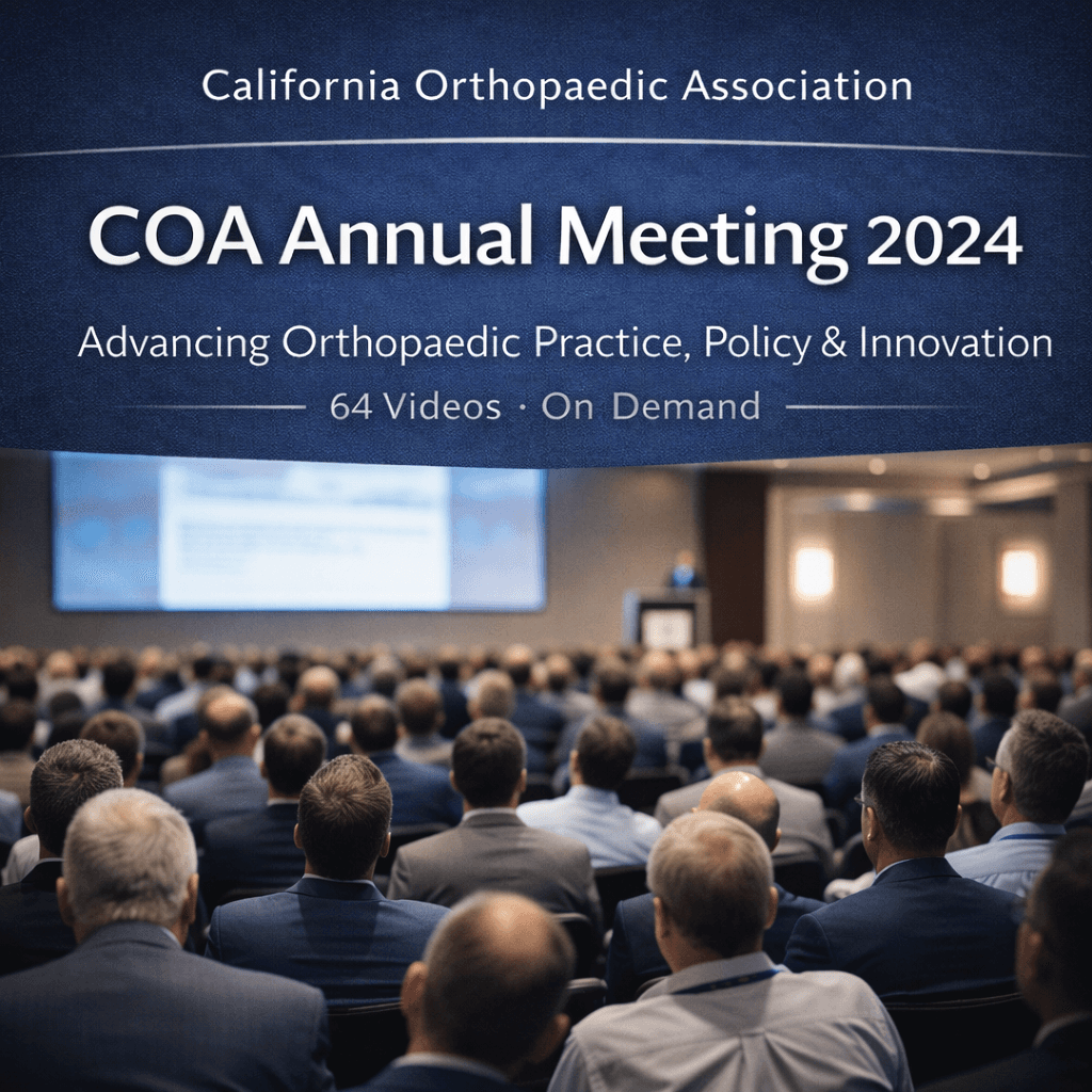 California Orthopaedic Association Annual Meeting (2024)