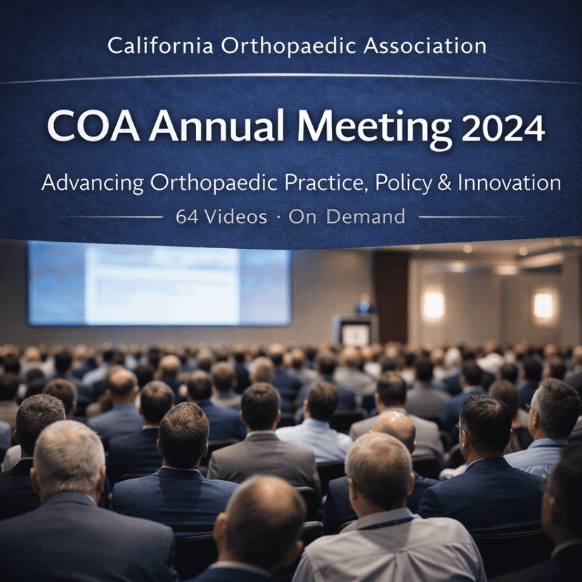 California Orthopaedic Association Annual Meeting (2024)