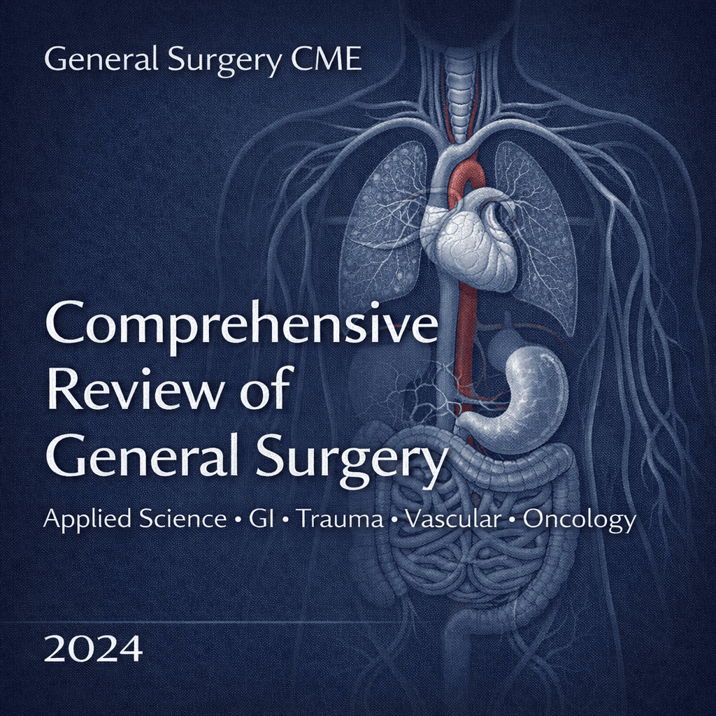 Comprehensive Review of General Surgery 2024