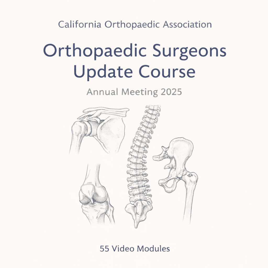 California Orthopaedic Association Annual Meeting 2023