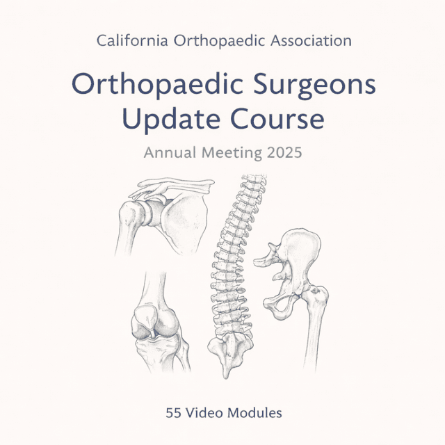 California Orthopaedic Association Annual Meeting 2023