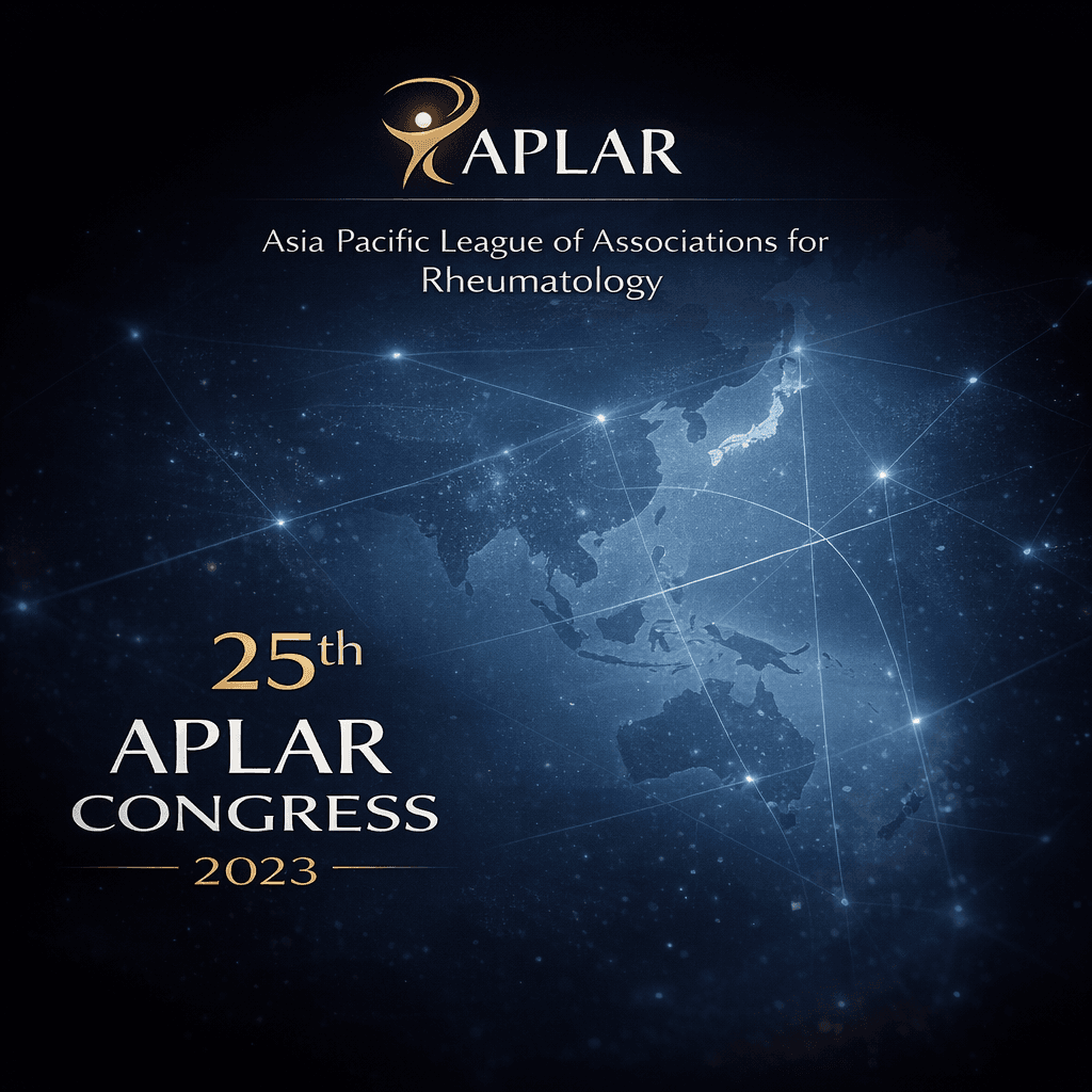 Asia Pacific League of Associations for Rheumatology – 25th APALR Congress 2023